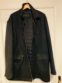 manteau noir en laine 30 Maurepas (78)