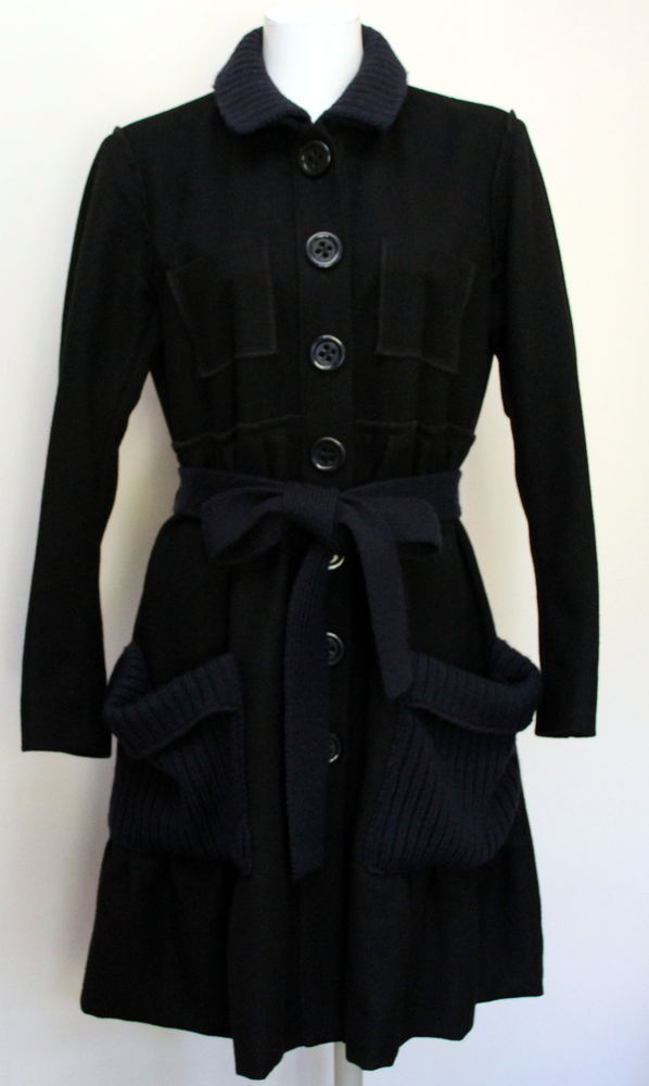 Manteau noir et marine SONIA RYKIEL T.M 180 Issy-les-Moulineaux (92)