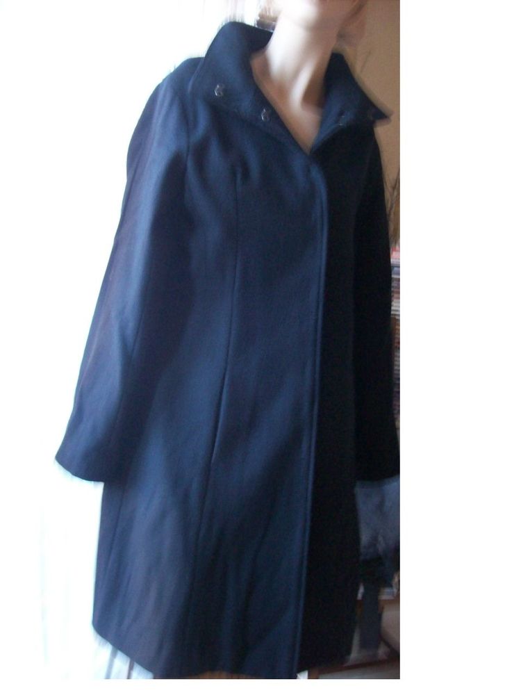 MANTEAU NOIR - tr�s bonne qualit� - (36)  38 - 16 Martigues (13)