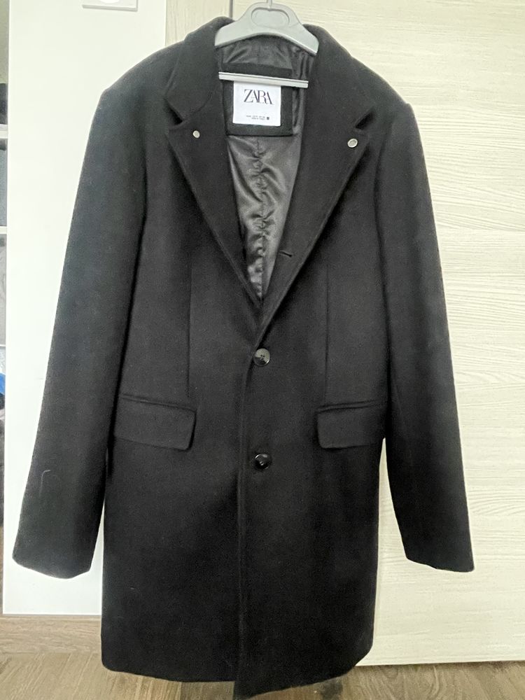 Manteau noir S Zara 15 Sillingy (74)