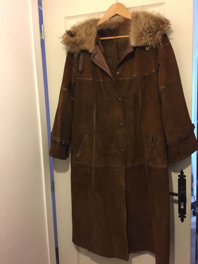 manteau en peau et col fourrure 100 Villedieu-sur-Indre (36)