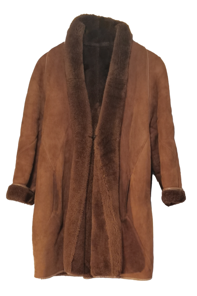 Manteau peau lain�e 38/40 tr�s bon �tat 130 Moli�res (82)