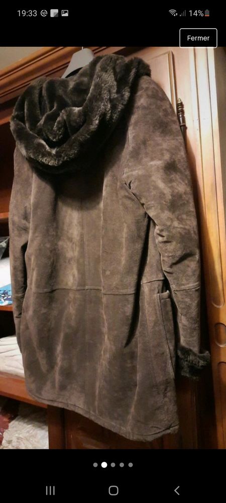 Manteau en peau  110 Ozoir-la-Ferrière (77)