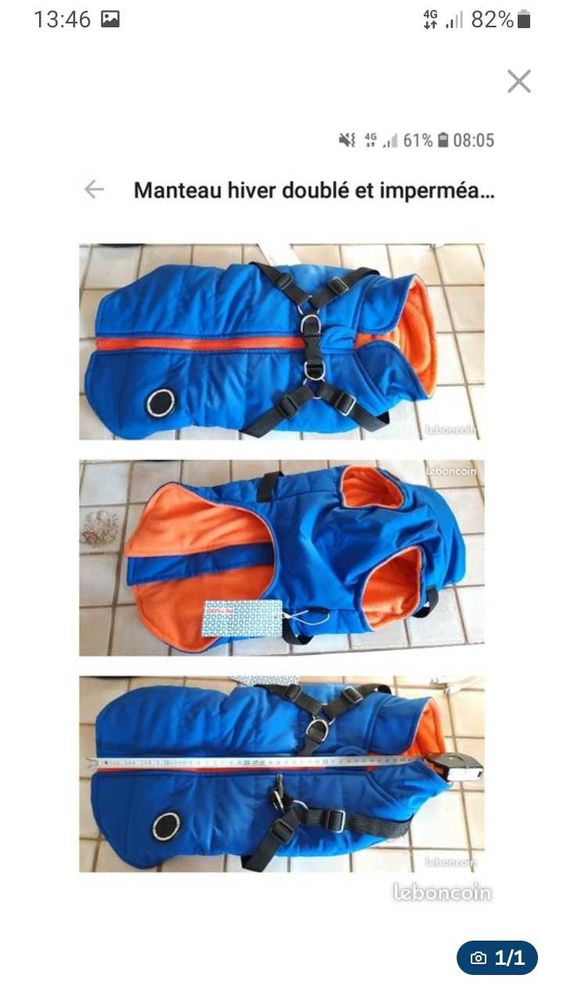 un Manteau pour Chien 25 Paris 18 (75)