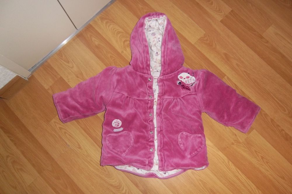 Manteau rose influx 12 mois 2 Colombier-Fontaine (25)
