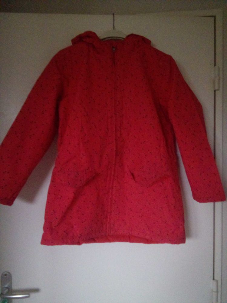 manteau,rouge a motif 12 ans 10 �vreux (27)