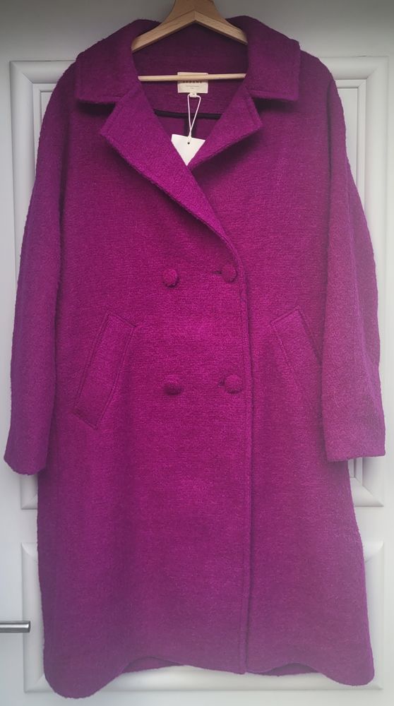 Manteau S�zane. Mod�le Jim. Couleur violet. T38. 210 Rennes (35)