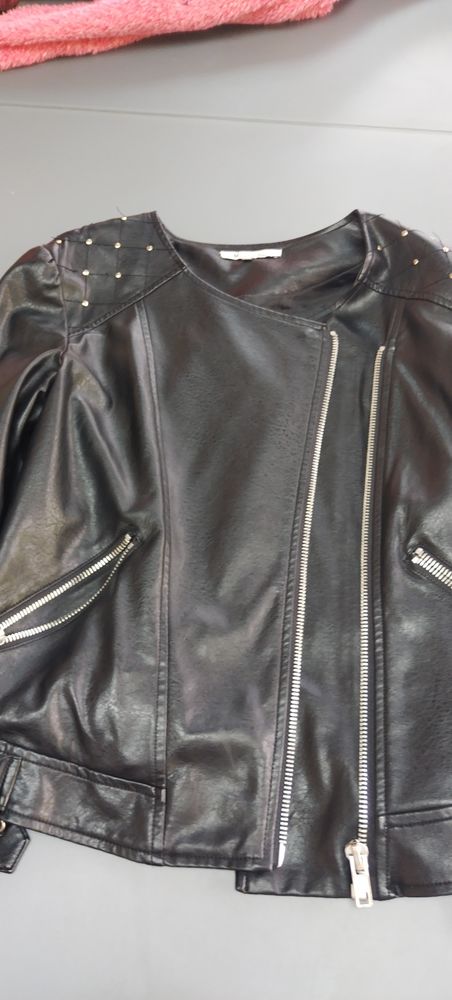 Manteau simili cuir 10 Cognac-la-For�t (87)