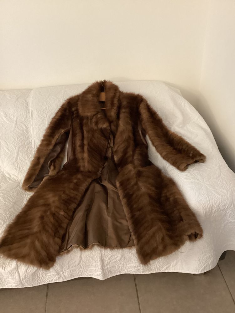 Manteau vison cuir 200 Marseille 14 (13)