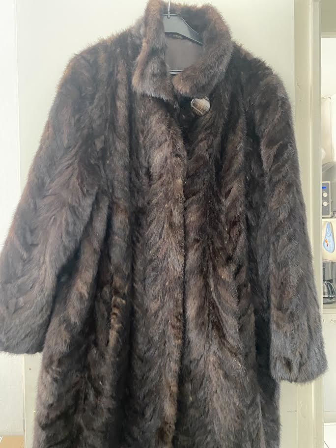 Manteau Vison marron Van Woensel-Saverwijns 0 Langon (33)