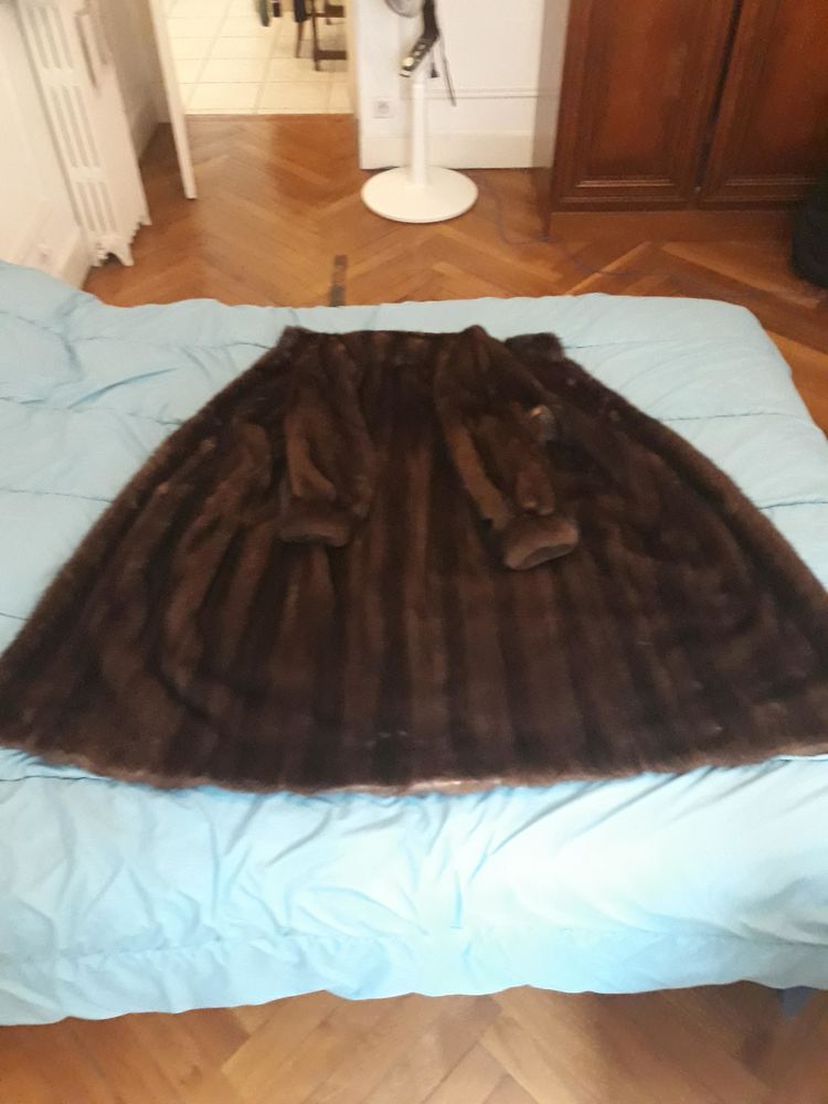 Manteau en vison pleine peau. 700 Nice (06)