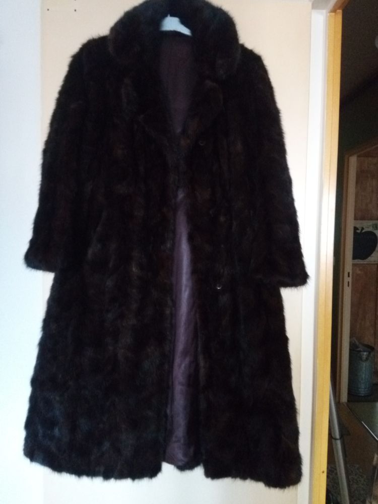 Manteau en vison taille 38 marque Dasco 350 Chartres (28)