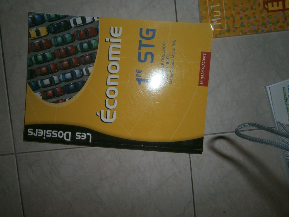 manuel economie STG Ed Bertrand Lacoste
niveau premi�re
5 Annonay (07)