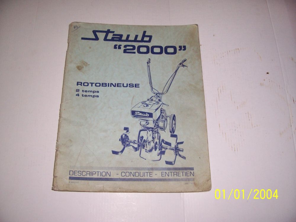 manuel rotobineuse staub 2000 25 Chavannes (18)