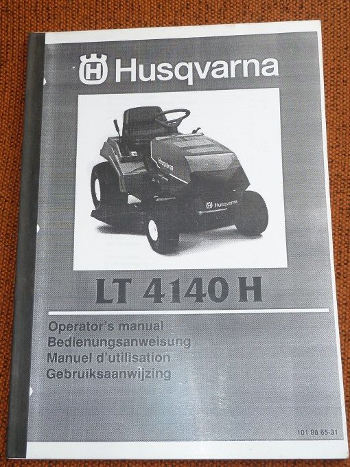 Manuel d'utilisation HUSQVARNA LT 4140 H 15 Marcilly-le-Hayer (10)