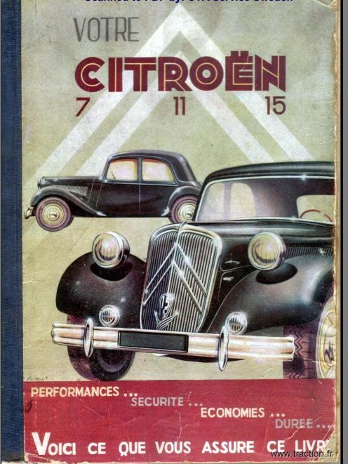 Manuels d'atelier Citro�n traction 7 11 15 20 Marseille 1 (13)