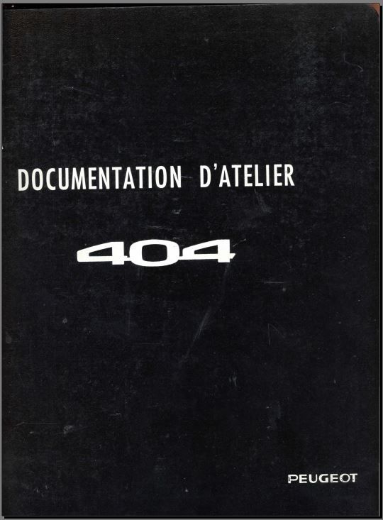 Manuels d'atelier Peugeot  J7 J9 etc 10 Lyon 1 (69)