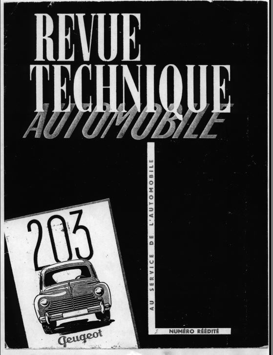 Manuels d'atelier Peugeot  203 403 etc 15 Montpellier (34)