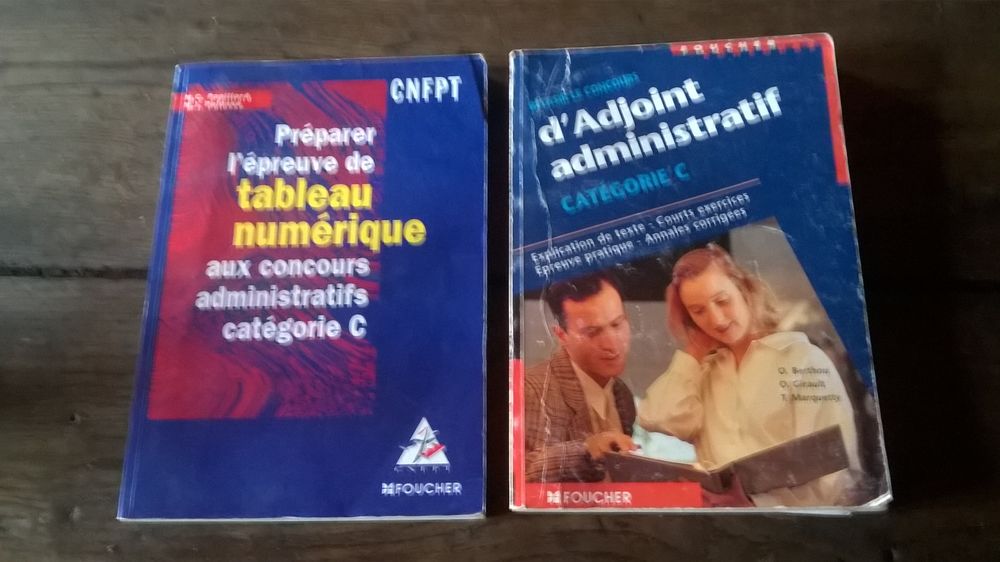 MANUELS PREPARATION CONCOURS ADJOINT ADMINISTRATIF CAT C 8 �gletons (19)