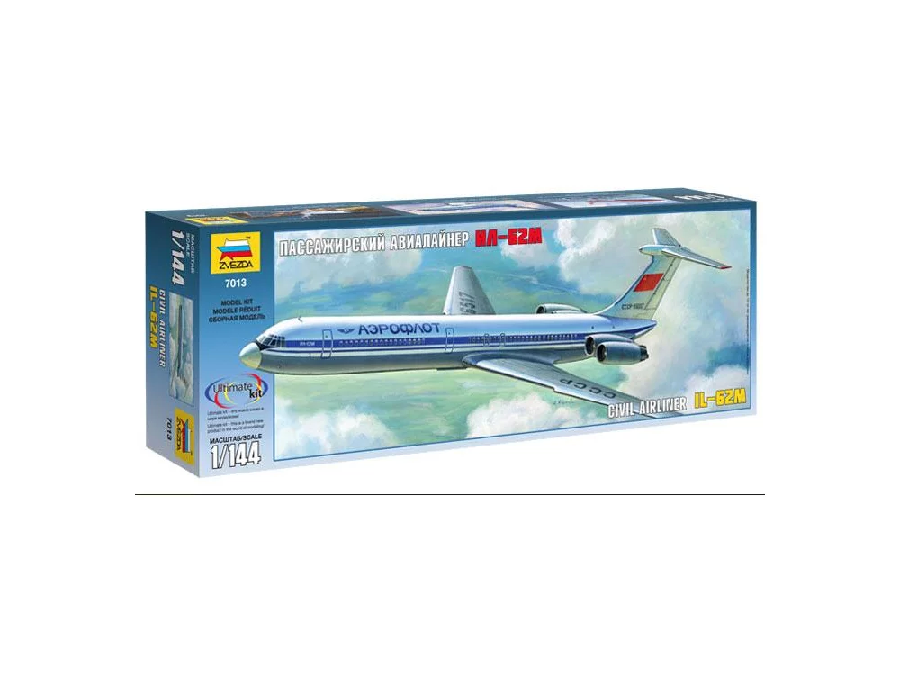 Maquette avion Illiouchine 62 1/144 25 Saint-Gratien (95)