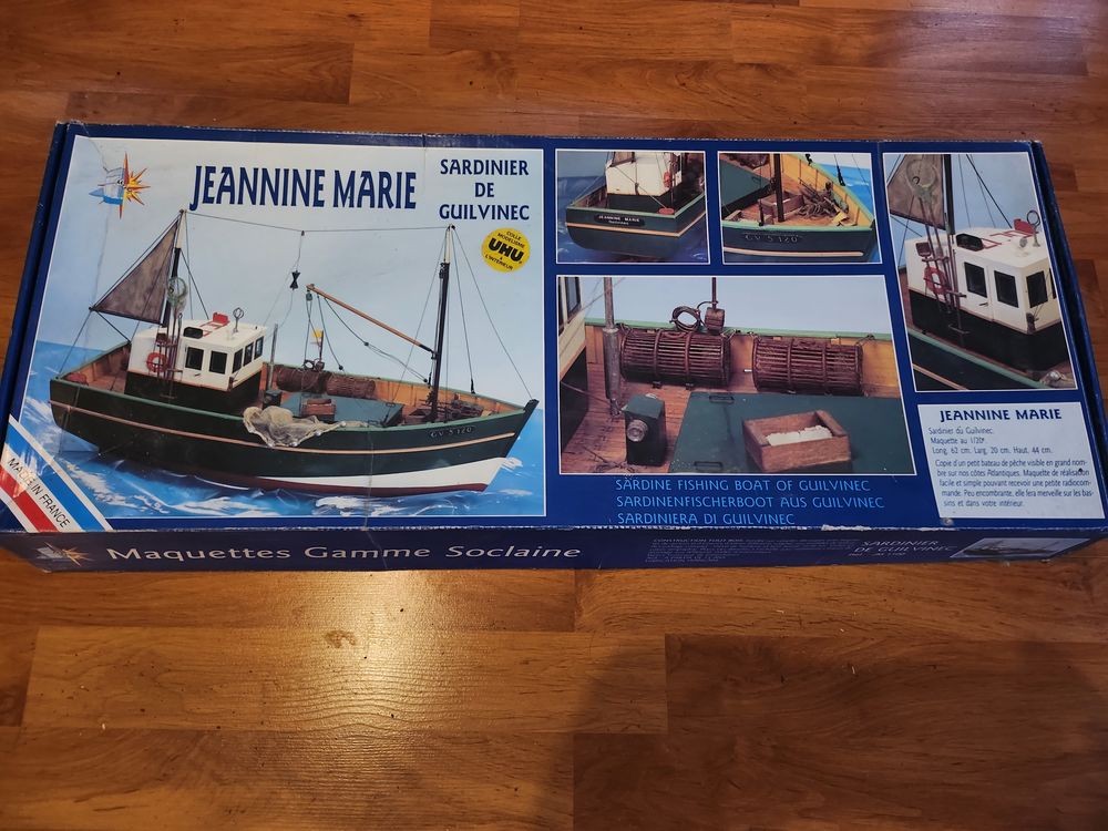 Maquette bateau bois Soclaine 85 Strasbourg (67)