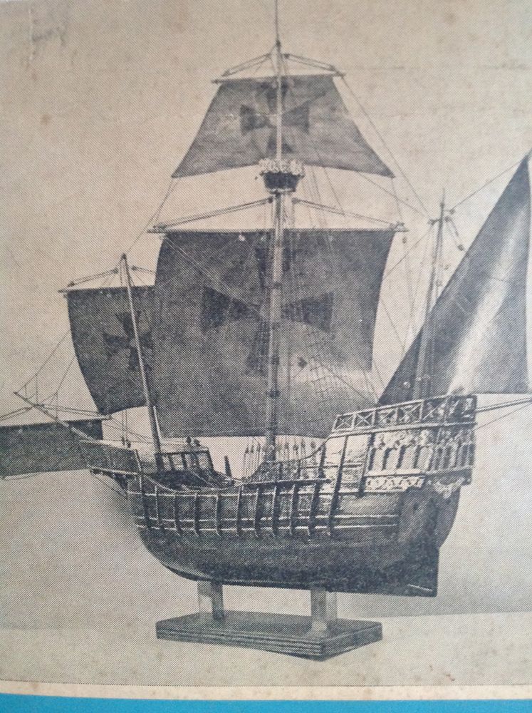 MAQUETTE BOIS BILLING BOATS SANTA MARIA Envoi Possible 70 Tr�gunc (29)