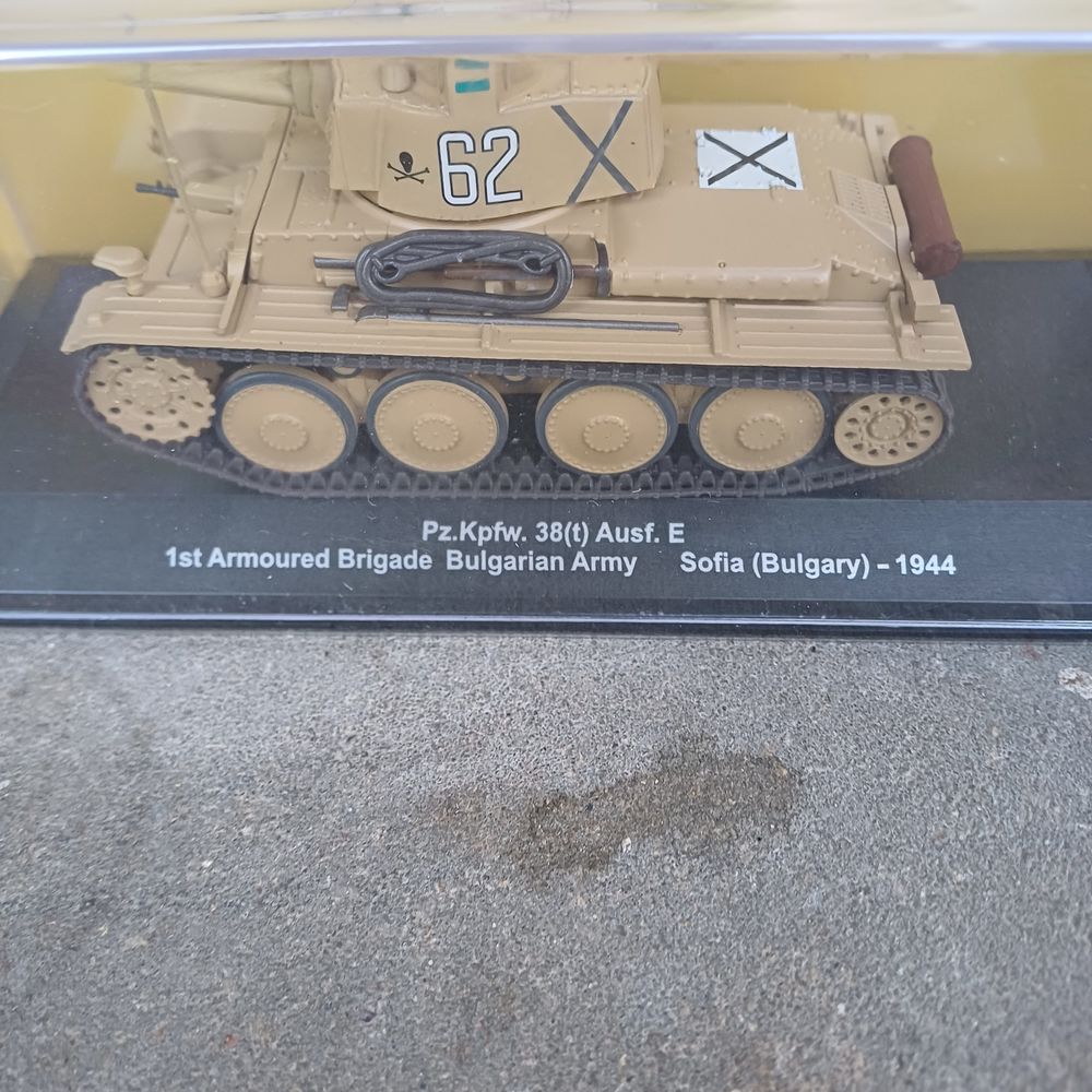 Maquette char PZ.Kpfw.38 1944 militaire 20 Rethel (08)