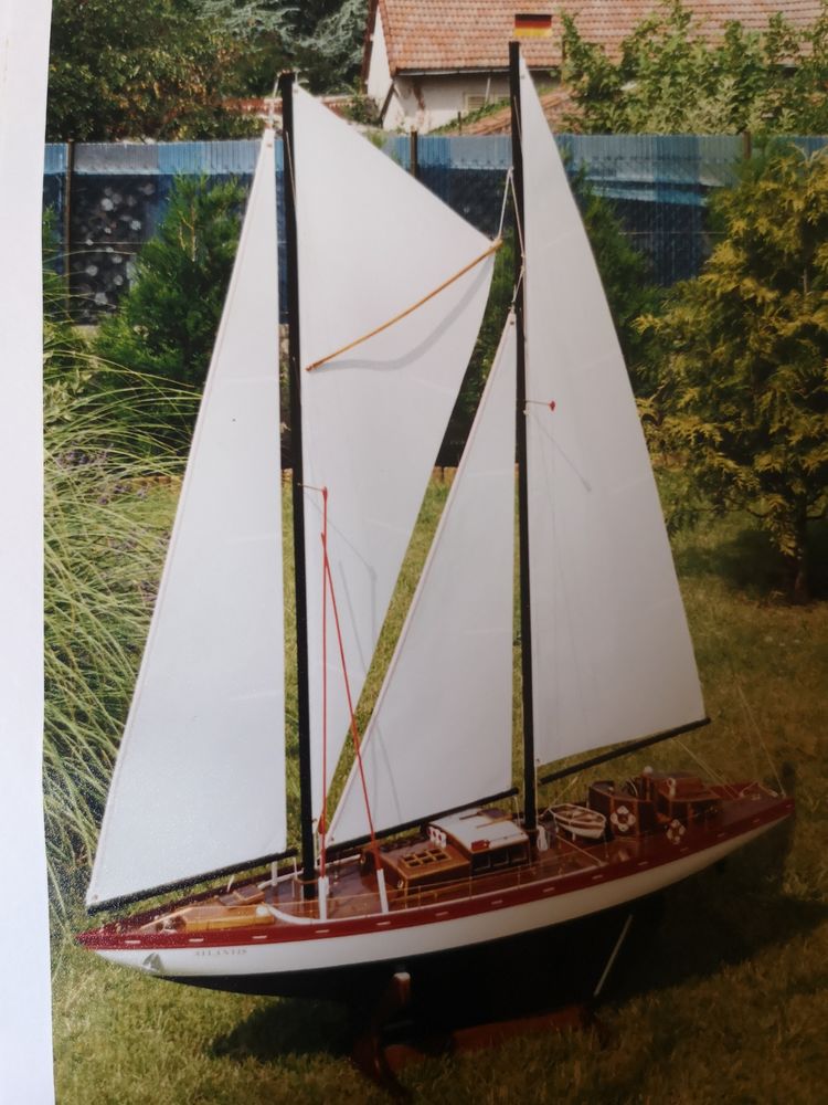 maquette de goelette realisee ,a remettre a l'eau 300 Villeneuve-sur-Lot (47)