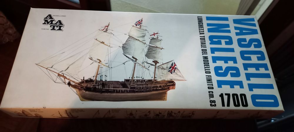 Maquette VASCELLO INGLESE 1700 80 Saint-Genis-Laval (69)