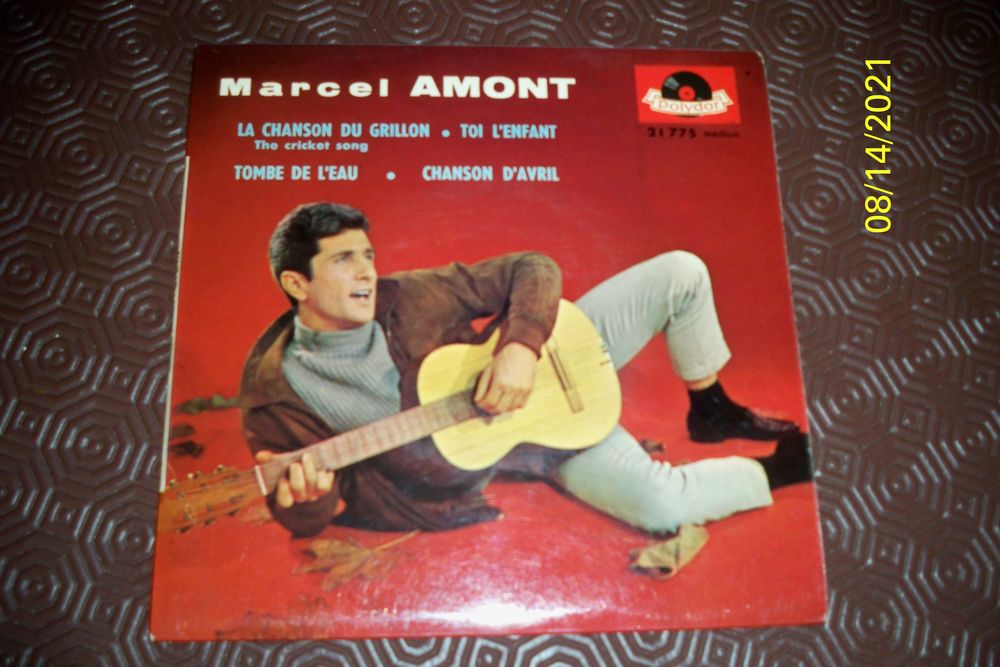 MARCEL AMONT 45 TOURS 10 Sucy-en-Brie (94)
