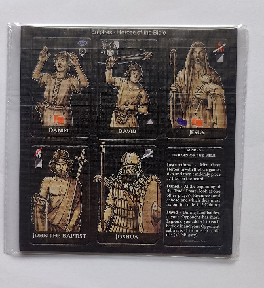 Mare Nostrum: Empires : Extension Heroes of the Bible 25 Caluire-et-Cuire (69)