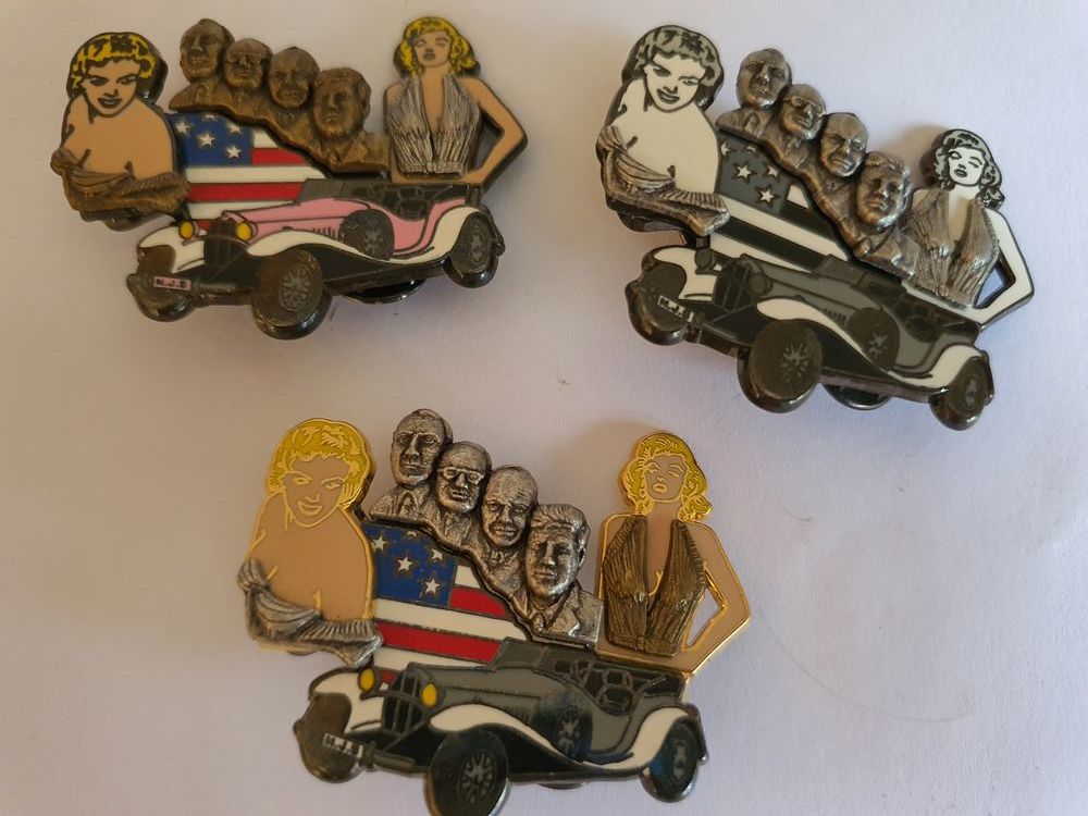 Pin's Marilyn Monroe 
Sign�s Fred Stela 10 Villemomble (93)