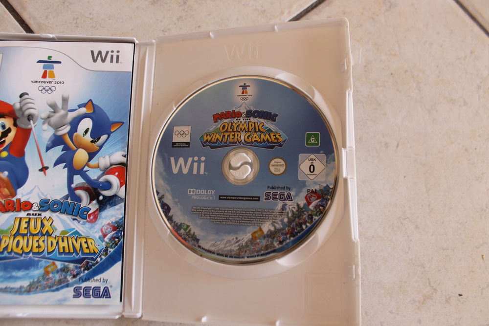 Jeu de WII Mario et sonic aux jeux d'hiver 25 Talence (33)