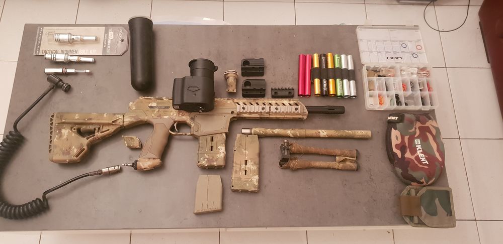 Marqueur Dye dam assault matrix Lanceur de paintball 1200 Nice (06)