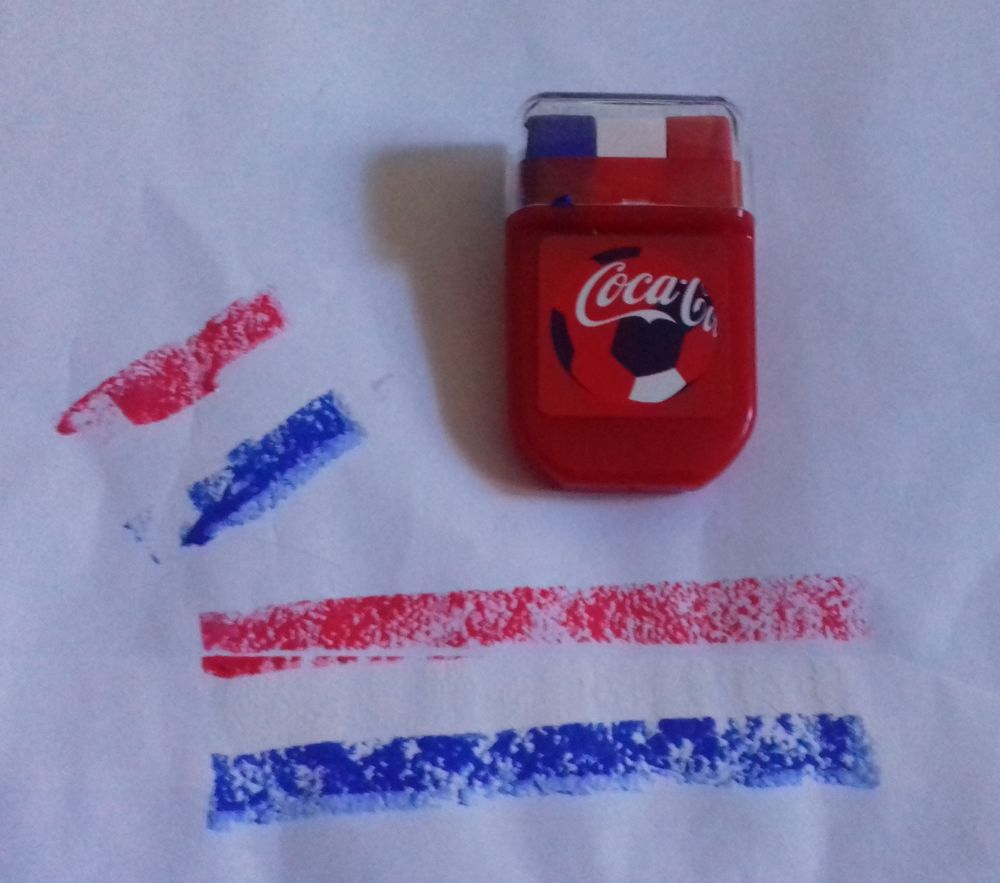 Marqueur supporter bleu/blanc/rouge 1 Besan�on (25)