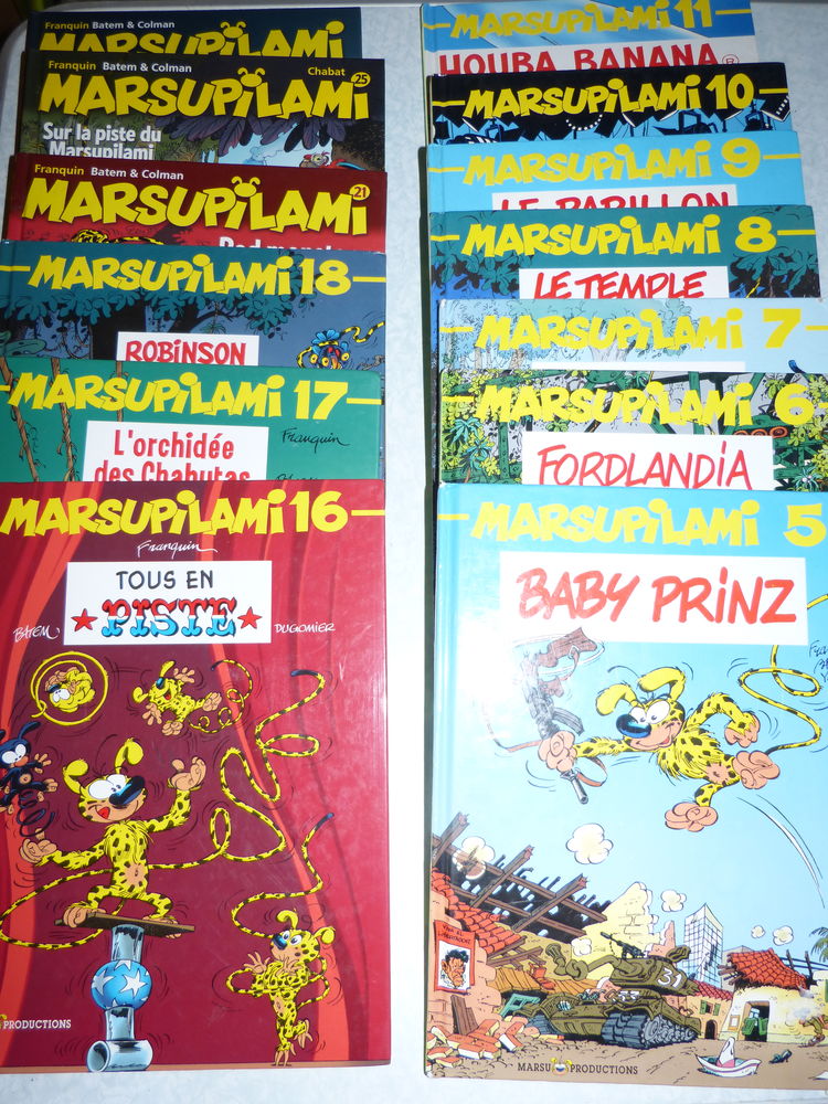 BD  -  MARSUPILAMI  a choisir -  LISEZ TOUT LE TEXTE 5 Brest (29)