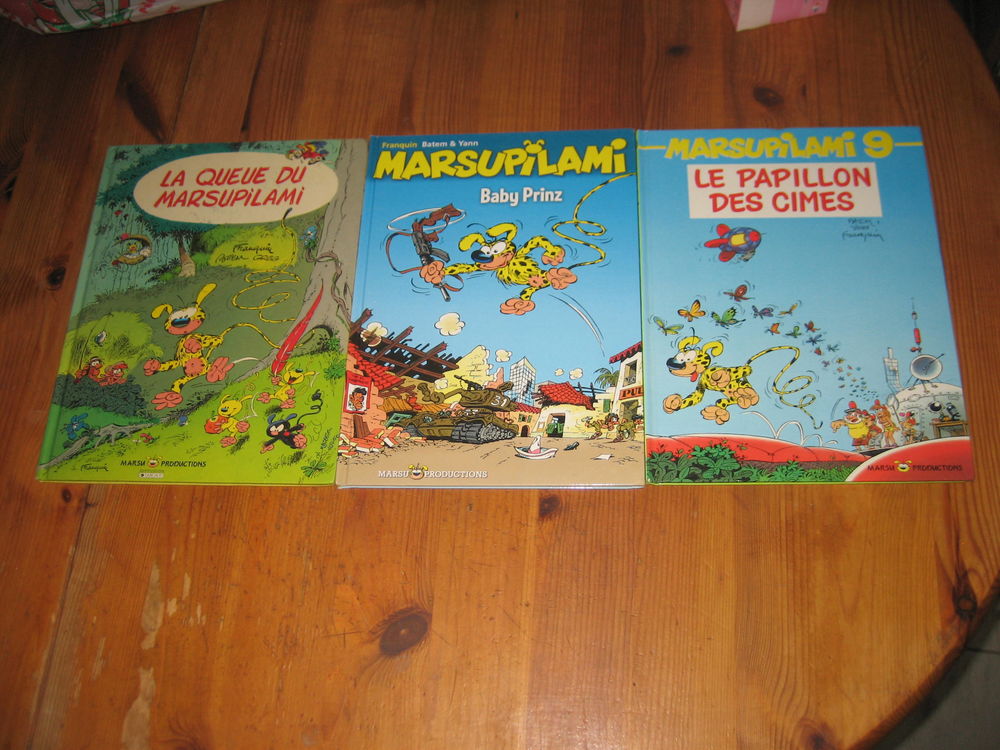 lot 3 bd MARSUPILAMI 1+5+9 marsu productions. 15 C�zy (89)
