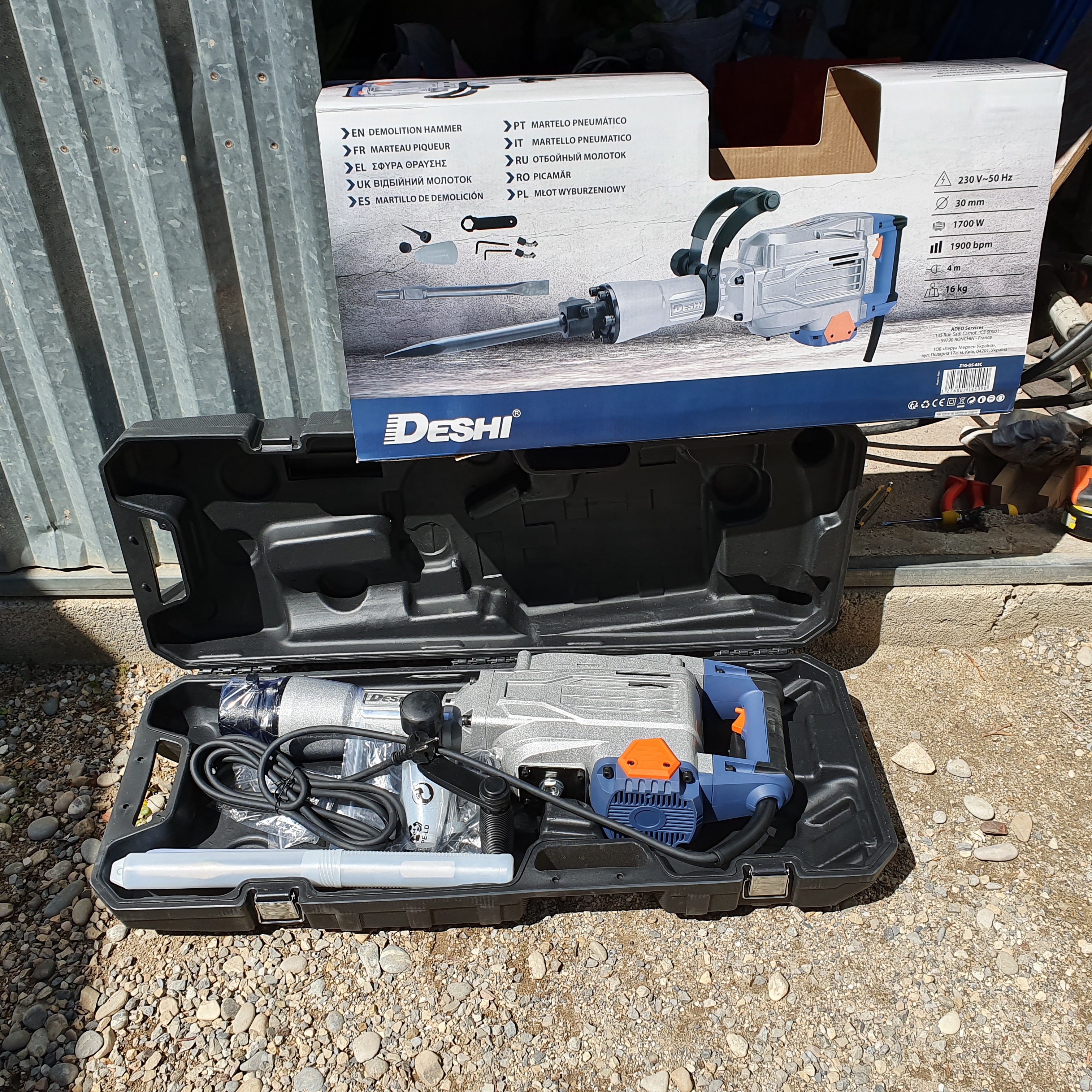 Marteau Piqueur 1700W 100 Villeneuve (04)