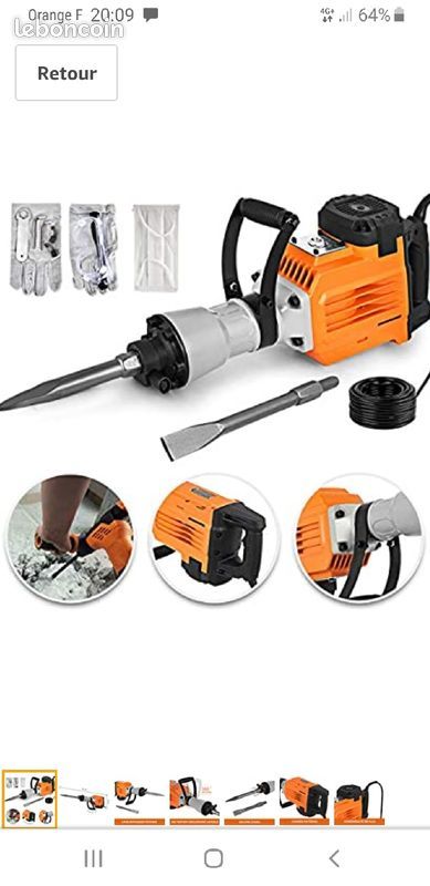 Marteau Piqueur Pro 15 Saint-Germain-du-Pinel (35)