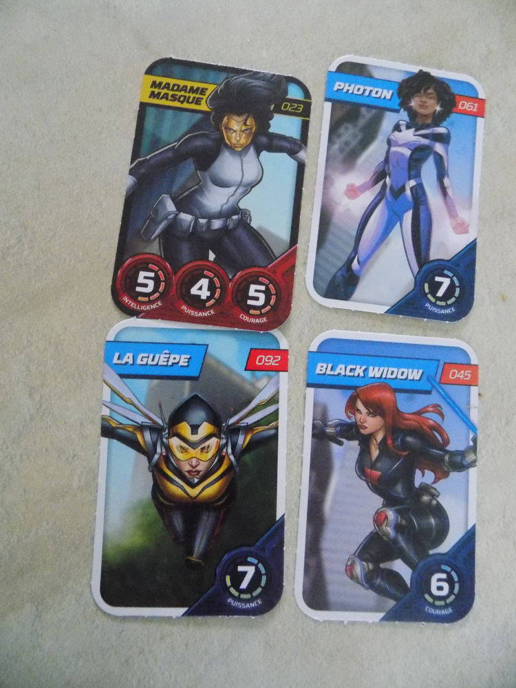 Marvel 'd�fie tes h�ros' A DONNER CONTRE ENVELOPPE TIMBREE 0 La Motte-d'Aveillans (38)