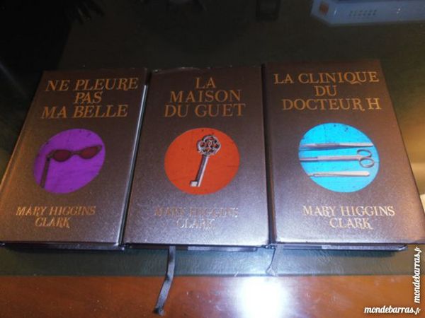Lot de 3  Mary Higgins Clark  (5) 15 Tours (37)