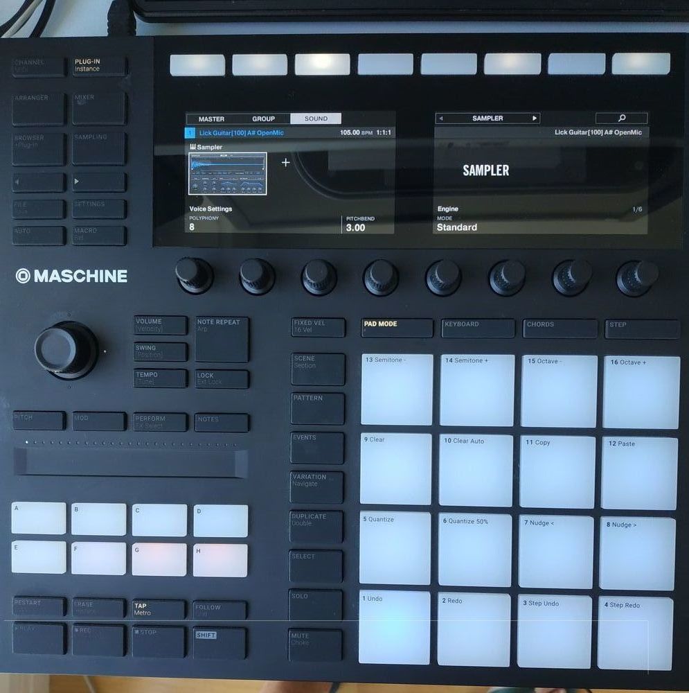  Maschine mk3 de native instrument 
400 �vry (91)