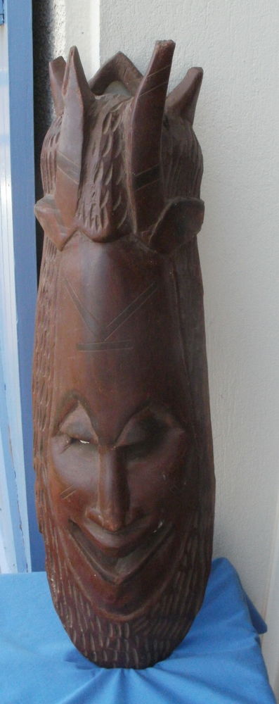 Masque africain en bois sculpt� Hauteur 63 cm 30 Montauban (82)