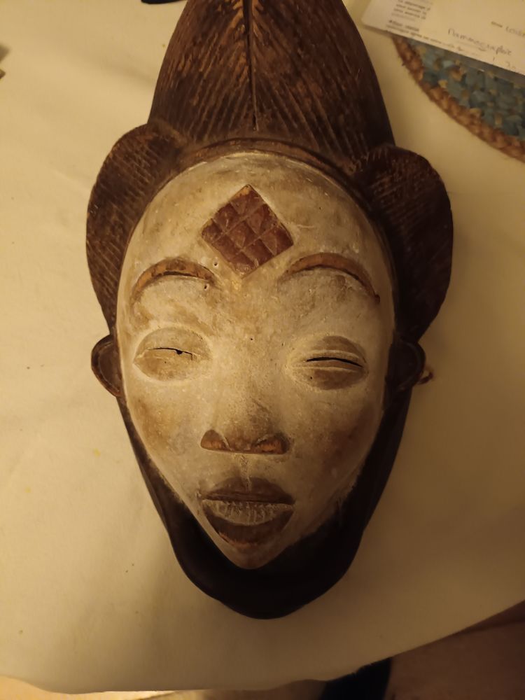 MASQUE AFRICAIN ORIGINE Mali 100 Lagord (17)