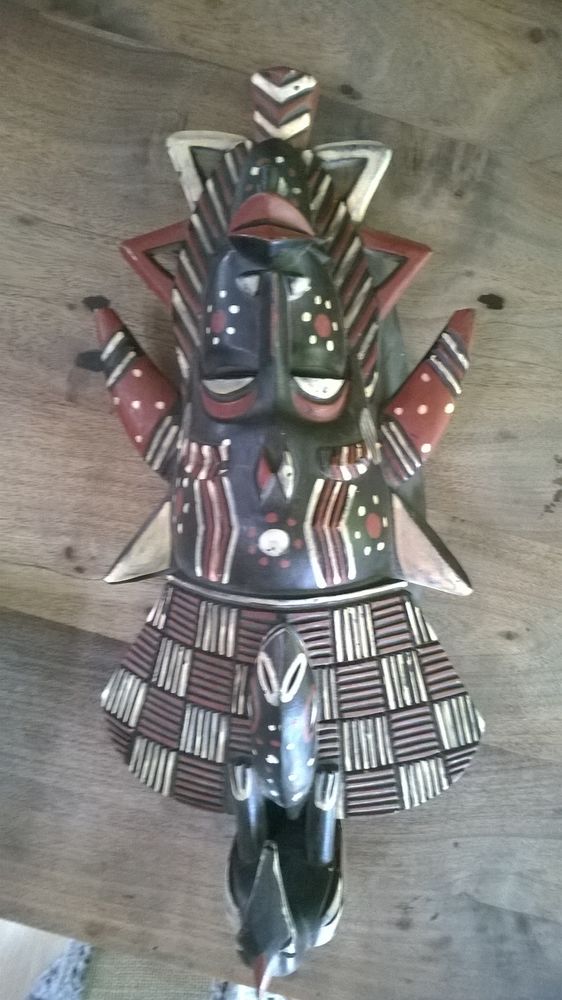 masque africain du tchad 40 Toul (54)