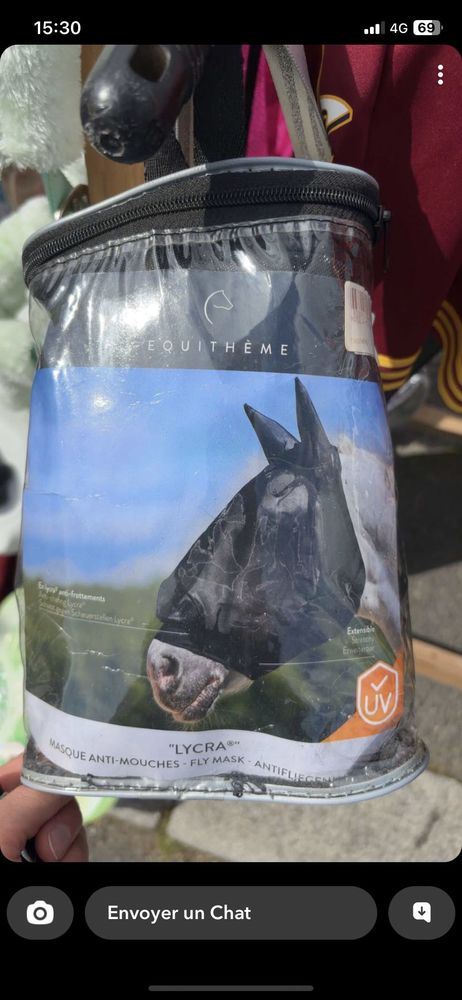 masque anti mouche T poney/petit cheval 24 Tessy-sur-Vire (50)