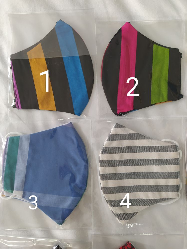 Masque de protection tissu lavable