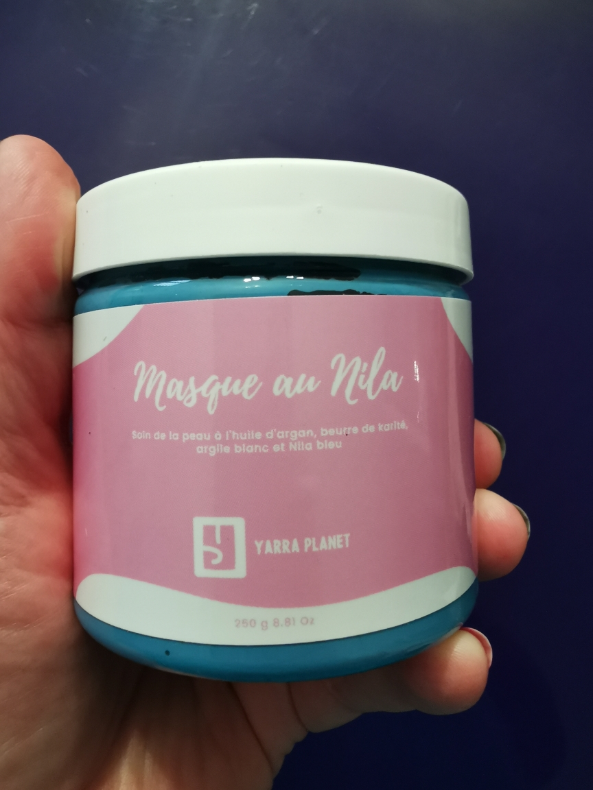 MASQUE VISAGE AU NILA BLEU 9 Arzal (56)