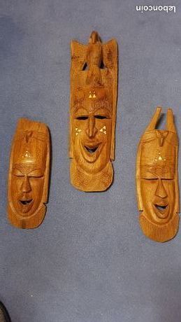 3 masques africains. 15 Dijon (21)