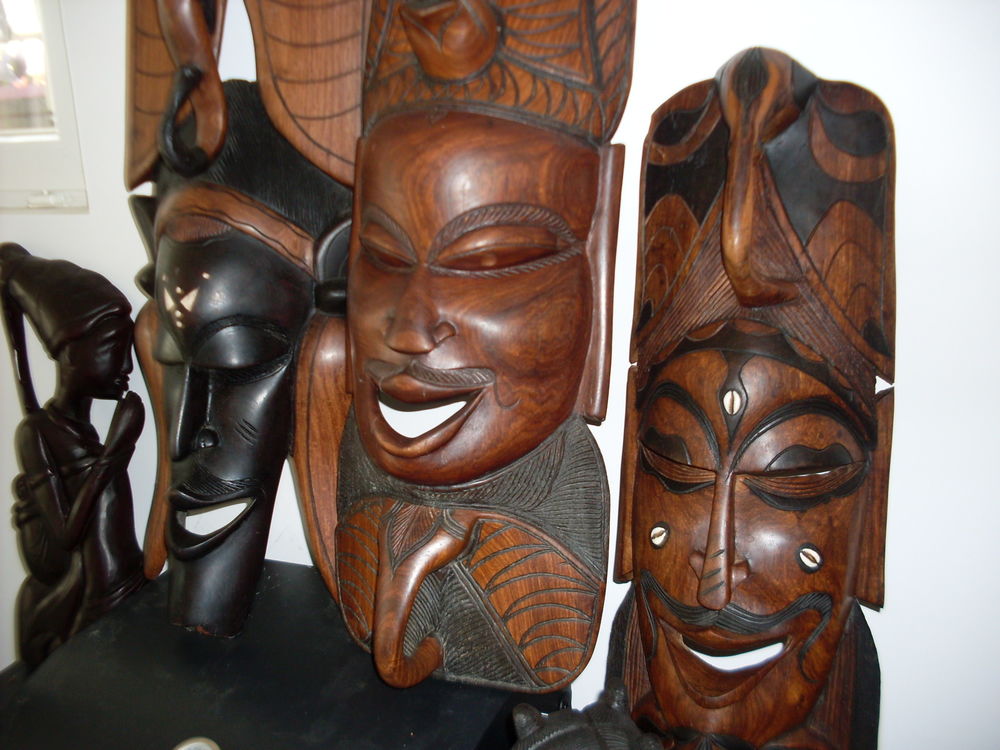 Masques et bustes africains 0 Saint-L�ger-des-Bois (49)